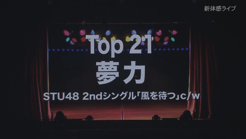 【悲報】AKB48Gリクエストアワー セットリストベスト50 2020、STU48終了のお知らせ