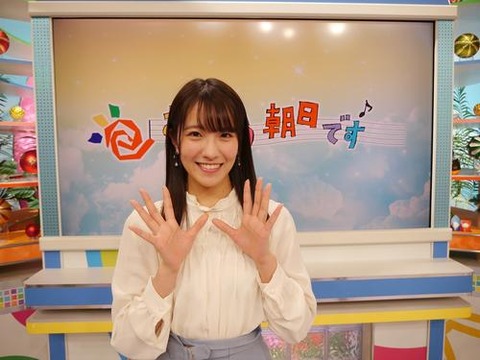 【朗報】NMB48キャプテン小嶋花梨が朝の情報番組「おはよう朝日です」の限定アシスタントに抜擢!