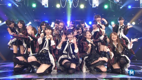 【AKB48】重力シンパシーのまゆゆセンターのはまり具合が最強過ぎる
