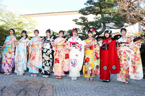 【NMB48】8期研究生を含む新成人9人が大阪天満宮で成人式