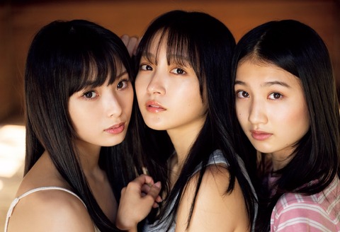 NMB48きっての美少女トリオ・山本彩加&梅山恋和&塩月希依音