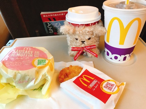 【悲報】高橋みなみが新幹線の車内でマックを食べる迷惑行為www