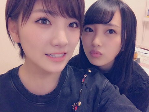 【AKB48】岡田奈々が向井地美音の家にお泊り「一緒にお風呂入って朝までむっふっふ」