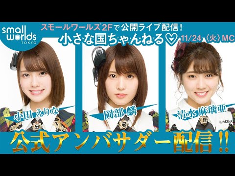 【朗報】今月の「小さな国ちゃんねる」にAKBグループメンバー大量出演ｷﾀ━━━━(ﾟ∀ﾟ)━━━━!!