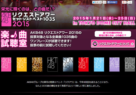 【AKB48】リクアワ初めて見に行くけど注意することある？