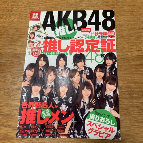 【AKB48G】そもそも「推す」って考え方が思い上がりすぎだよな