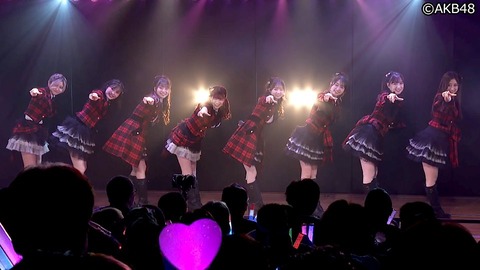 【AKB48】1月30日「重力シンパシー」公演の出演メンバー・・・