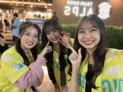 NMB48に広がる野球観戦の輪