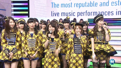 Mステ出演のAKBの終末感が凄い件