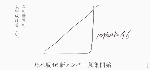 【乃木坂46】5期生新メンバーオーディションを開催！特設サイトも開設！全国CMも放映