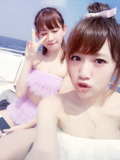 【朗報】にゃんみながプライベートで沖縄デート【小嶋陽菜・高橋みなみ】