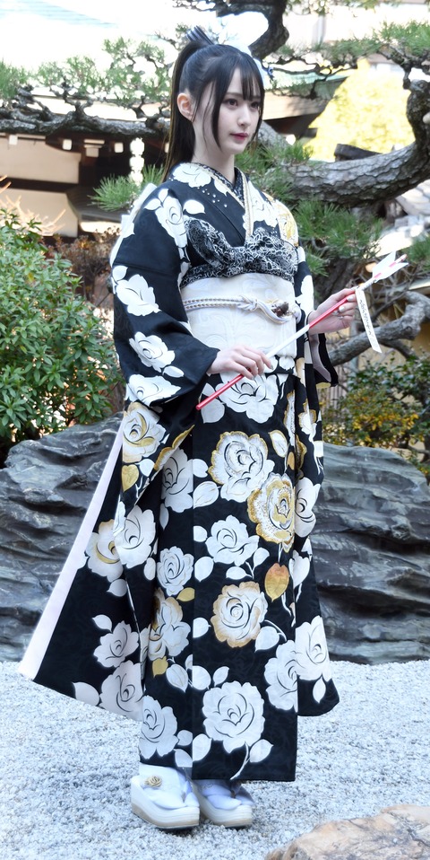 【NMB48】山本望叶の振袖姿が強すぎると話題に