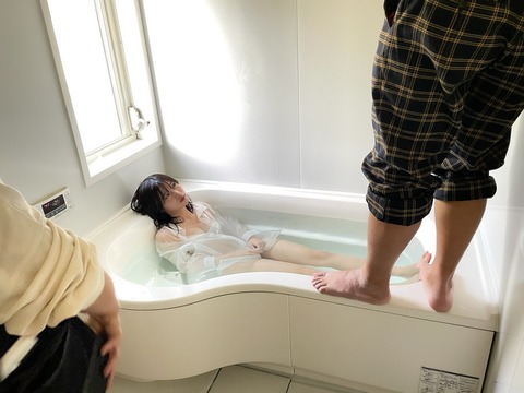 【NMB48】コラー!まりんちゃん、洗面台で体洗ったら御行儀悪いでしょ【菖蒲まりん】