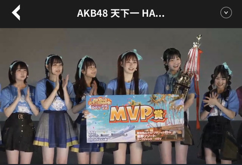 【AKB48】大盛真歩、HADO MVP獲得で3泊5日のハワイ旅行獲得もパスポートがないwww