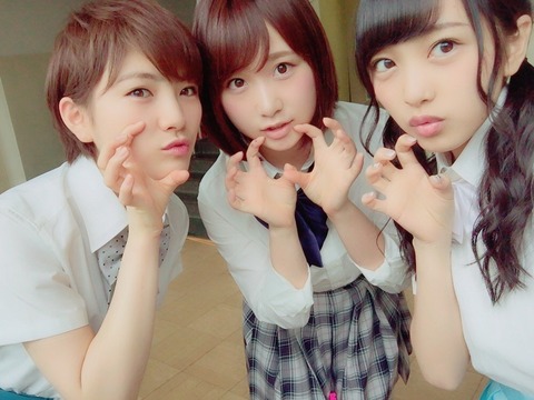 【AKB48G】次期総監督最有力候補は高橋朱里、岡田奈々、向井地美音の3人