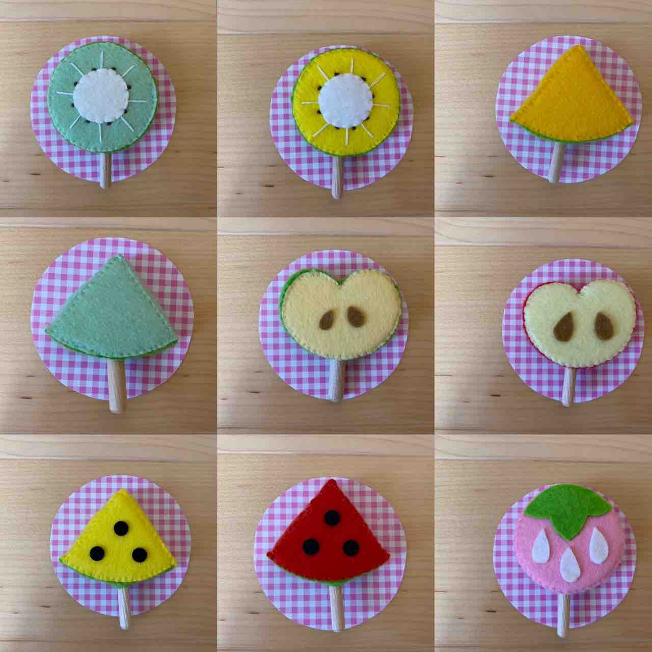 フェルト アイス その4 はっぴーはんどめいど フェルト アイス その4 はっぴーはんどめいど