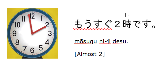 Do you have the time? - time expressions in Japanese : Japanese ...