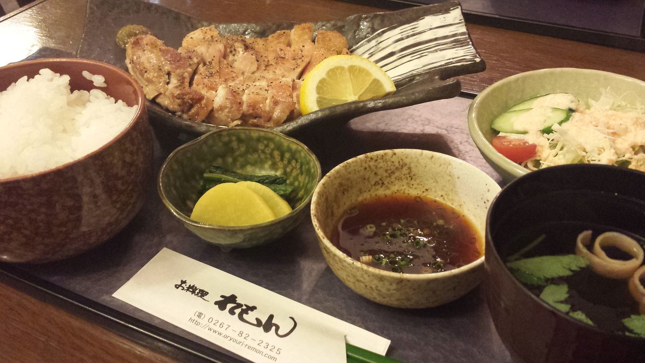 お料理れもんさんでお食事 千曲商会のにわには にわさんブログ