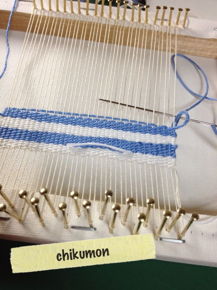 手織機を100円均一でdiy Chikumon Blog 手織機を100円均一でdiy Chikumon Blog