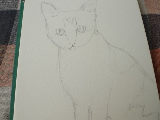 久しぶりの水彩画 ちくわがたまに絵を描くブログ