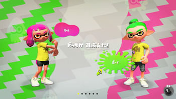 スプラトゥーン 女キャラ