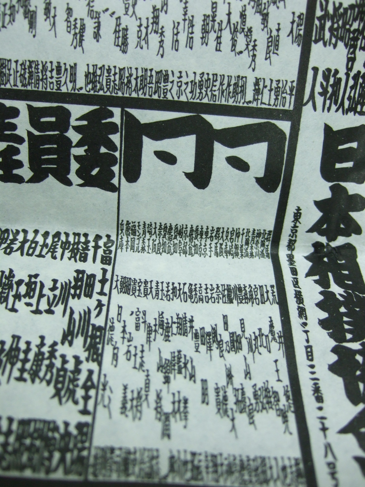 番付表 ちまぎょろ獣医日記 べにっき