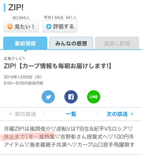 12 9 Zip 嵐特集 44にして大野智