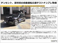 テンセント、深圳初の自動運転公道テストナンプレ取得のキャプチャー