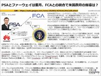 PSAとファーウェイは蜜月、FCAとの統合で米国政府の指導は？のキャプチャー