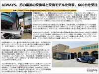 AIWAYS、初の電池の交換場と交換モデルを発表、600台を受注のキャプチャー