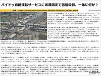 バイドゥ自動運転サービスに武漢限定で苦情殺到、一体に何が?のキャプチャー