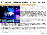 雷丁、中国6億人「新都市」に軽自動車タイプのモビリティ戦略のキャプチャー