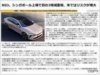 NIO、シンガポール上場で初の3地域重複、米ではリスクが増大
