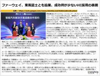 ファーウェイ、東風猛士とも協業、成功例が少ないHI採用の裏側のキャプチャー