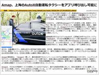 Amap、上海のAutoX自動運転タクシーをアプリ呼び出し可能にのキャプチャー