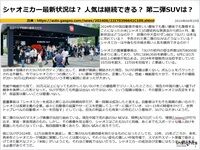 シャオミカー最新状況は? 人気は継続できる? 第二弾SUVは?のキャプチャー