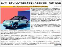 BMW、傘下MINIの生産拠点を英から中国に移転、長城との合弁のキャプチャー
