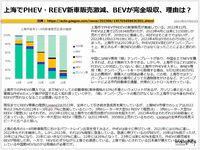 上海でPHEV・REEV新車販売激減、BEVが完全吸収、理由は？のキャプチャー