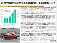 2022年5月までに1.2万台販売の睿藍汽車、その正体はGeely？のキャプチャー