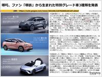 哪吒、ファン「哪鉄」から生まれた特別グレード車3種類を発表のキャプチャー