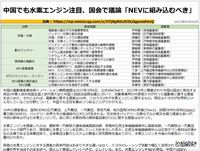 中国でも水素エンジン注目、国会で議論「NEVに組み込むべき」のキャプチャー