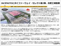 JACがAITOに次ぐファーウェイ・セレクト第2弾、合肥工場整備