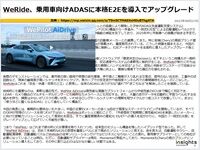 WeRide、乗用車向けADASに本格E2Eを導入でアップグレードのキャプチャー
