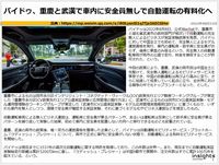バイドゥ、重慶と武漢で車内に安全員無しで自動運転の有料化へのキャプチャー