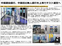 中国建設銀行、中国初の無人銀行を上海でテスト運営へのキャプチャー