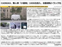 CAINIAO、無人車「小蛮驢」1000台投入、自動運転トラックものキャプチャー