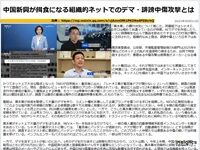 中国新興が餌食になる組織的ネットでのデマ・誹謗中傷攻撃とはのキャプチャー