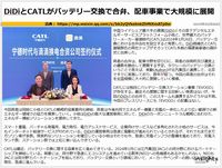 DiDiとCATLがバッテリー交換で合弁、配車事業で大規模に展開のキャプチャー