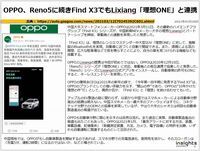 OPPO、Reno5に続きFind X3でもLixiang「理想ONE」と連携のキャプチャー