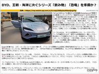 BYD、王朝・海洋に次ぐシリーズ「飲み物」「恐竜」を準備か？のキャプチャー